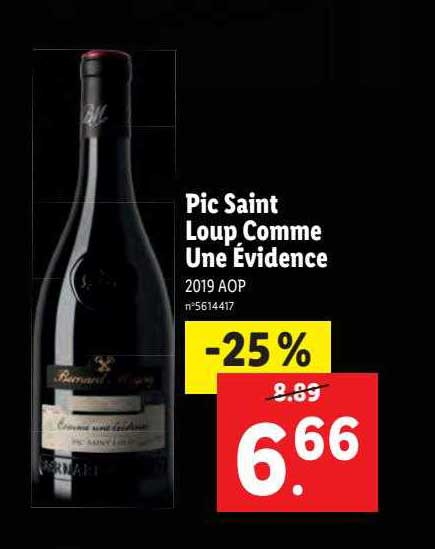 pic saint loup comme une évidence