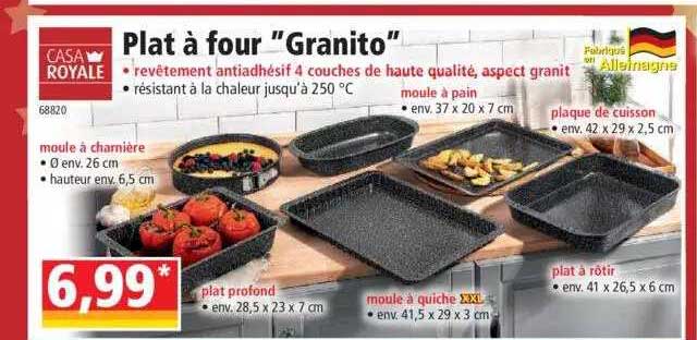 Plat à Four "granito" Casa Royale