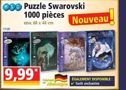 puzzle swarovski 1000 pièces mic