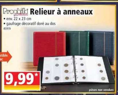 relieur à anneaux prophild