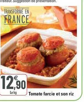 Tomate Farcie Et Son Riz