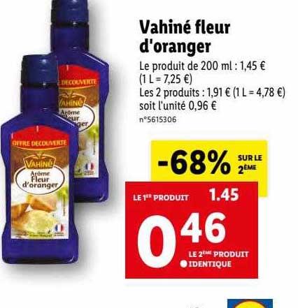 Vahiné Fleur D'oranger