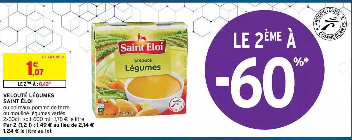 velouté légumes saint éloi