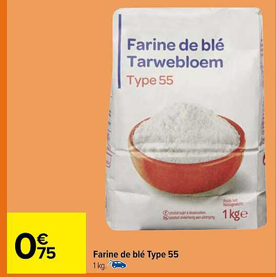 farine de blé type 55