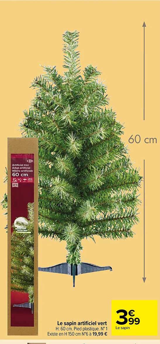Le Sapin Artificiel Vert