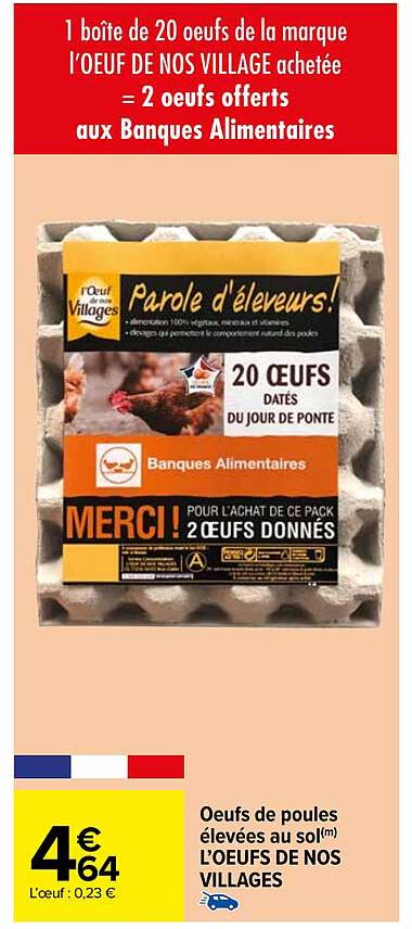 œufs de poules élevées au sol l'œufs de nos villages