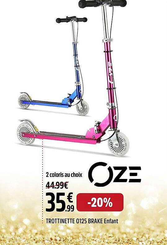 Trottinette 0125 Brake Enfant Oze