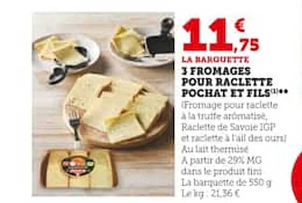 3 Fromages Pour Raclette Pochat Et Fils