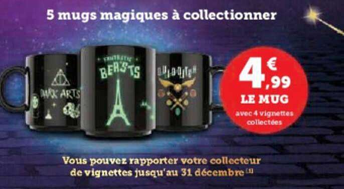 5 mugs magiques à collectionner