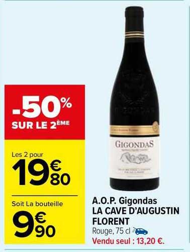 a.o.p. gigondas la cave d'augustin florent