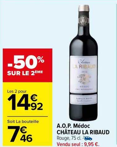 a.o.p. médoc château la ribaud