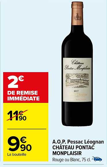 a.o.p. pessac léognan château pontac monplaisir