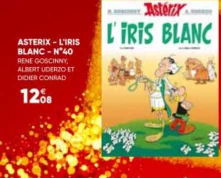 asterix - l'iris blanc - n°40