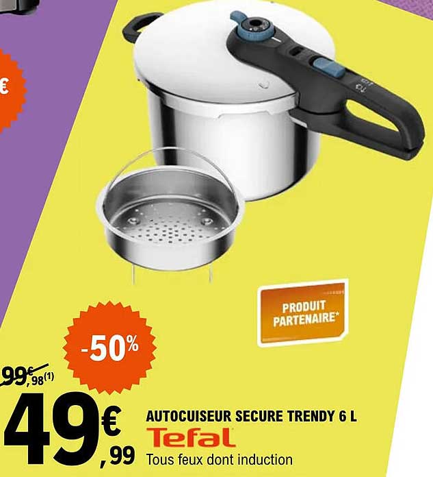 autocuiseur secure trendy 6 l tefal