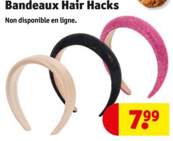 bandeaux hair hacks