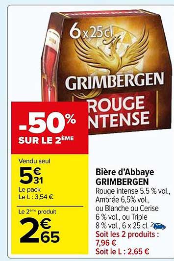 Bière D'abbaye Grimbergen