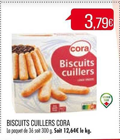 biscuits cuillers cora