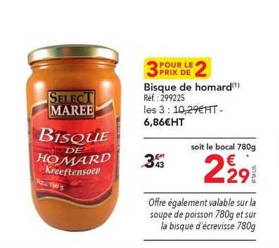 bisque de homard
