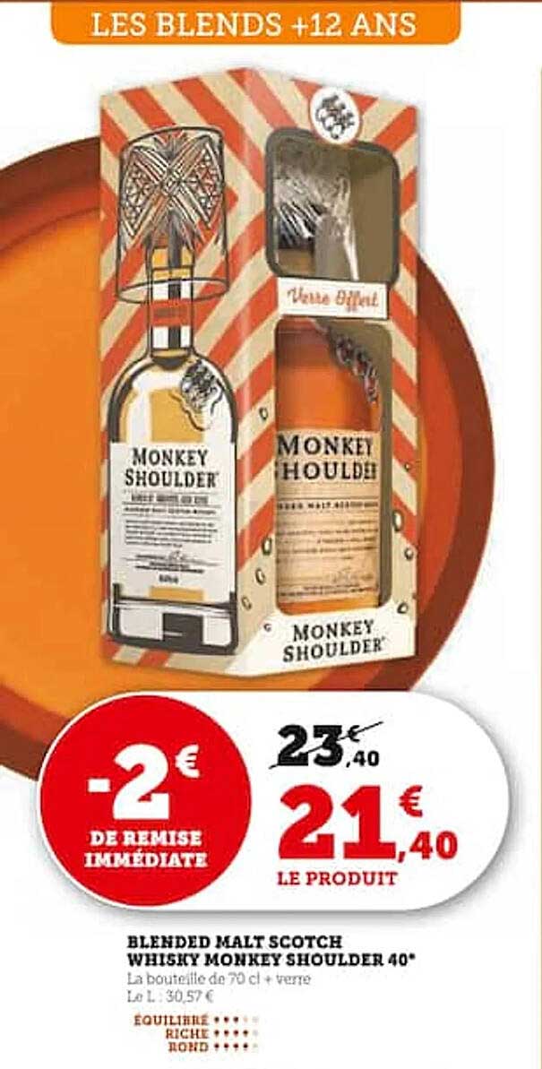 blended malt scotch whisky monkey shoulder