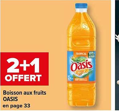 Boisson Aux Fruits Oasis