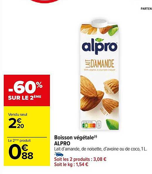 Boisson Végétale Alpro