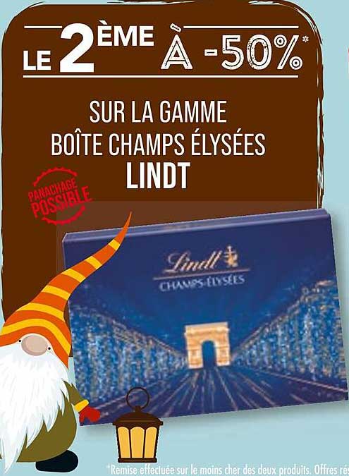 boîte champs élysées lindt