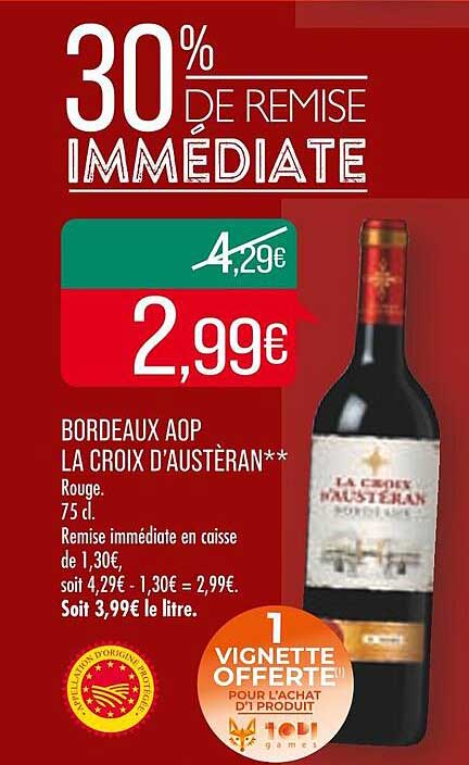 Bordeaux Aop La Croix D'austèran