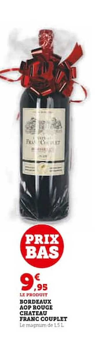 bordeaux aop rouge château franc couplet