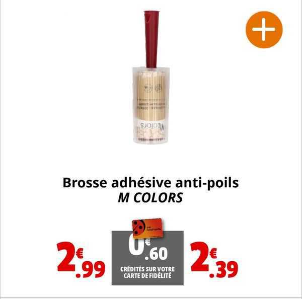 Brosse Adhésive Anti-poils M Colors
