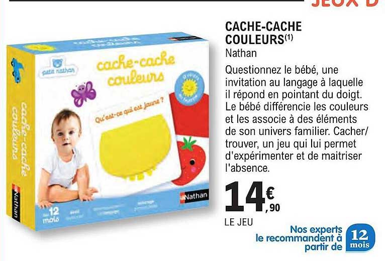 cache-cache couleurs nathan