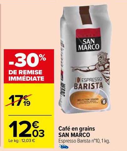 café en grains san marco