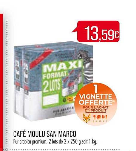 café moulu san marco