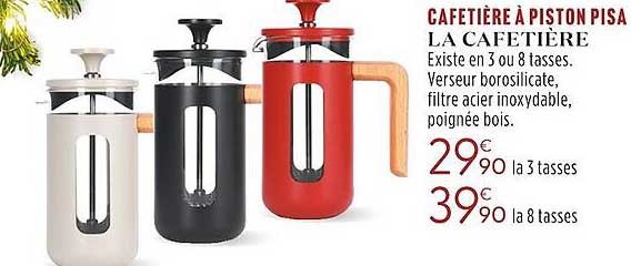 cafetière à piston pisa