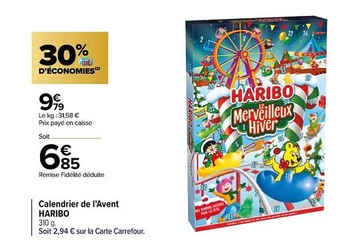 Calendrier De L'avent Haribo