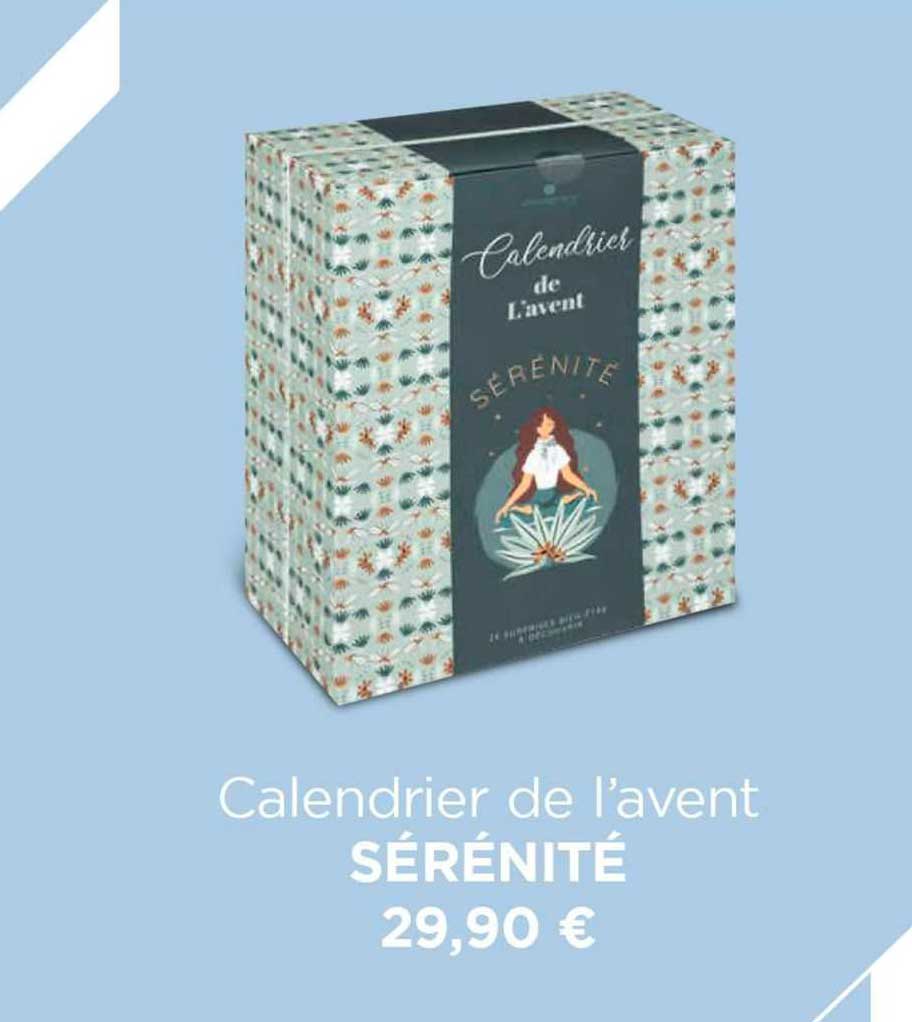 calendrier de l'avent sérénité