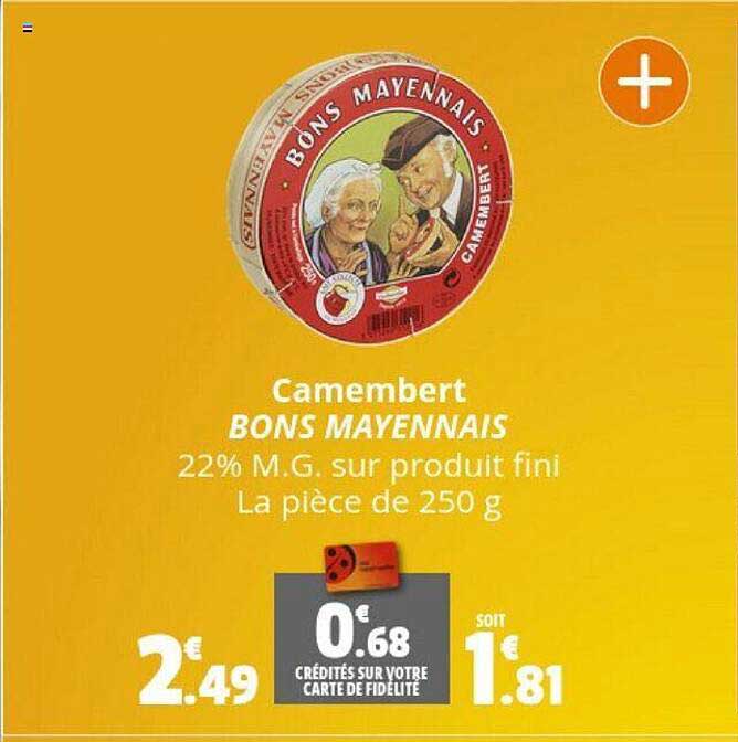 Camembert Bons Mayennais