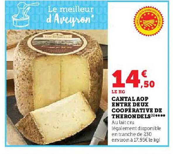 cantal aop entre deux coopérative de therondels