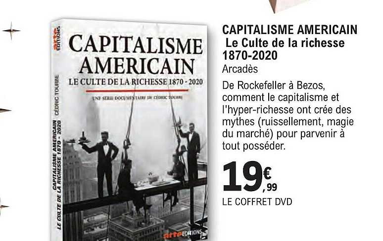capitalisme american le culte de la  richesse 1870-2020