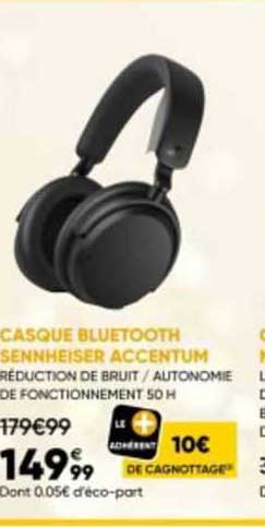 casque bluetooth sennheiser accentum