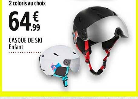 casque de ski enfant