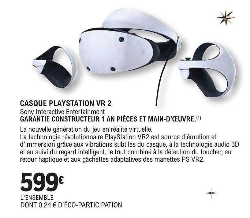 Casque Playstation Vr 2