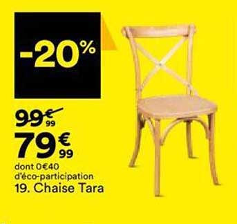 chaise tara