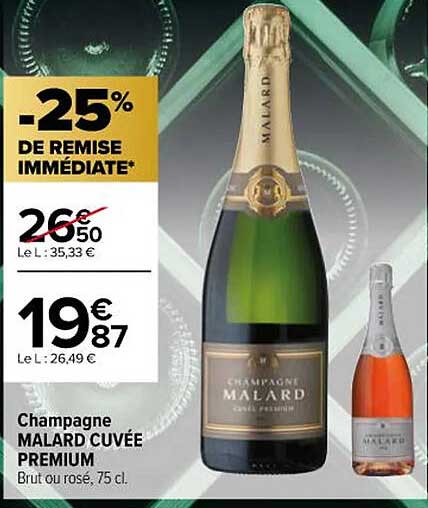 Champagne  Malard Cuvée Premium