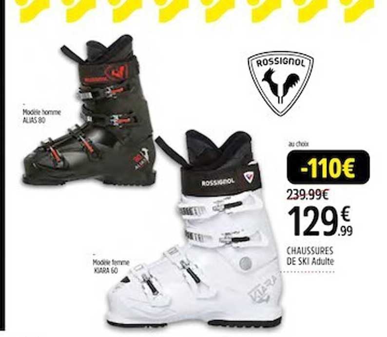 chaussures de ski adulte rossignol