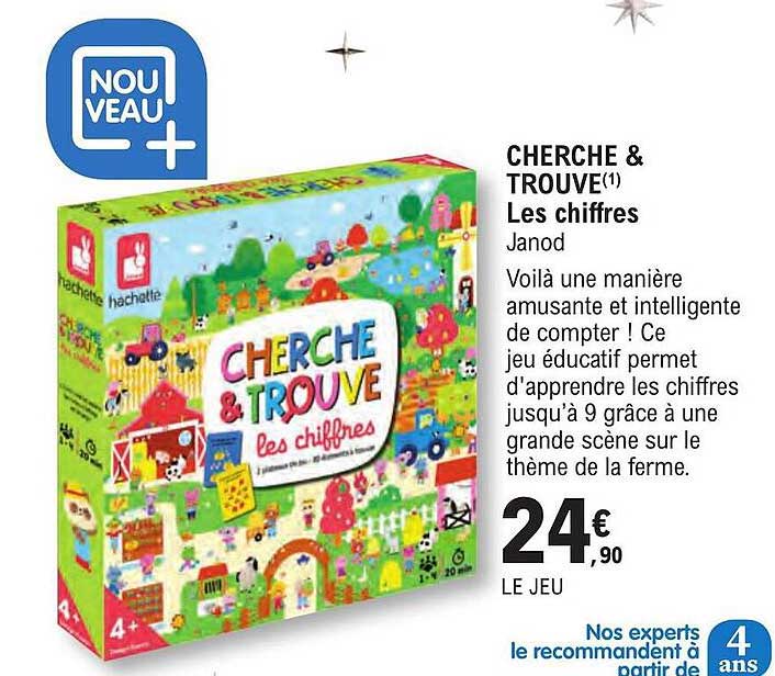 cherche & trouve les chiffres janod