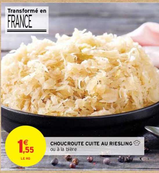 Choucroute Cuite Au Riesling