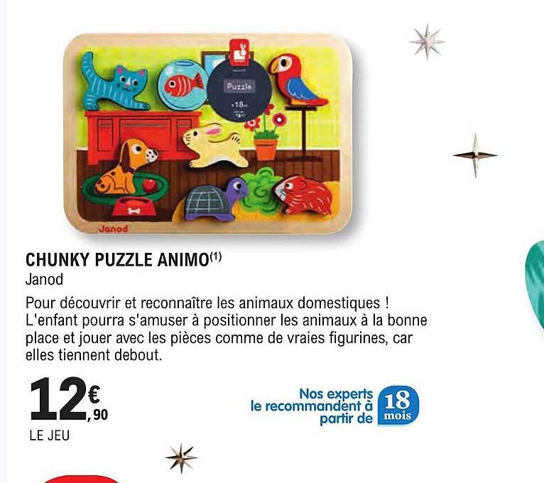 chunky puzzle animo janod