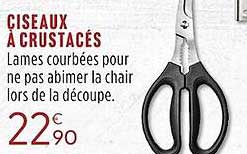 ciseaux à crustacés