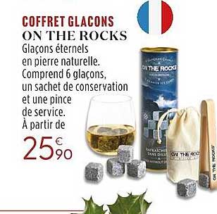 coffret glaçons on the rocks