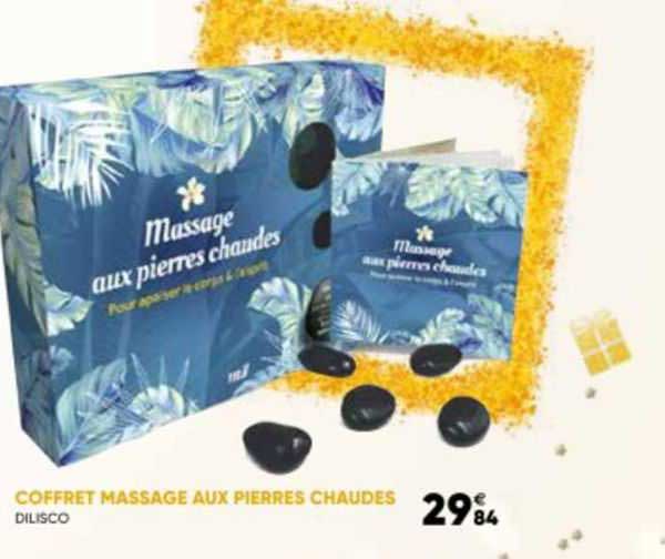 coffret massage aux pierres chaudes